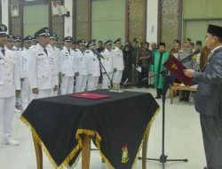 56 Penjabat Kepala Desa, Resmi Dilantik Bupati Kampar