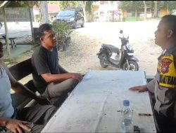Kapolsek Tambang Himbau Pemilu 2024 Tertib, Aman dan Damai