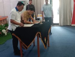 Kajari Lakukan MoU dengan Pj Bupati Kampar Guna Menertibkan Keberadaan Aset Daerah