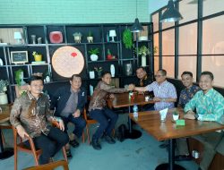 PWI Kampar Bertemu Rusidi Rusdan di Jakarta, Beri Dukungan Semangat Jelang Pelantikan Sebagai Anggota KPU Riau Sore Nanti