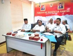 Pj Sekda Kampar Ikuti Rakor Evaluasi Kinerja TPID Kabupaten / Kota