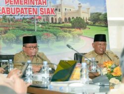 Pj Sekda Kampar Disambut Hangat Oleh Sekda Siak Saat Bersilaturahmi ke Kabupaten Siak
