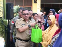 Pj Bupati Kampar Buka Launching GPM, Pasar Tani dan Gerakan Tanam Cabe / Bawang Merah