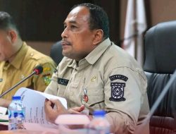 Pj Bupati Kampar Pimpin Rapat Evaluasi Untuk Meninjau Realisasi Fisik dan Keuangan Kegiatan Pembangunan