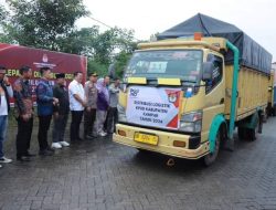 Kasatpol PP Kampar Hadiri Distribusi Kotak Suara Pemilu 2024 Ke PPK