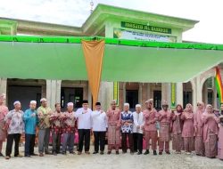 Sambut Bulan Ramadhan, Pj Sekda Kampar Lepas Pawai Ta’aruf di Rumbio Jaya