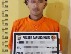 Jajaran Polsek Tapung Hilir Ungkap Kasus Narkoba, Pelaku Ditangkap di Simpang Gelombang