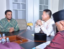 Pj Bupati Kampar Terima BPK RI Perwakilan Riau di Balai Bupati 