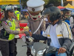 Tingkatkan Hubungan Harmonis Masyarakat-Polri, Kasat Lantas Polres Kampar Lakukan Kegiatan BATARA