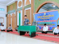 Kebanggaan Tersendiri Dari Masyarakat Gunung Mulya Dengan Adanya Kunjungan Pemda Kampar Pada Safari Ramadhan