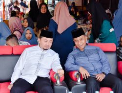 Plh Sekda Kampar Hadiri Halal Bihalal Sekaligus Santuni Anak Yatim Piatu di Desa Teratak