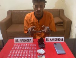Tim Ojoloyo Tangkap Warga Aur Sati Karena Kantongi Narkoba 7.50 Gram