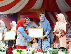 Bunda Paud Kabupaten Kampar Ikuti Porseni IGTKI-PGRI Tingkat Provinsi Riau di Bengkalis