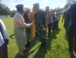 Danrem 031/WB Bersama Ketua KPU dan Bawaslu Riau Tinjau Pemilihan Suara Ulang PSU di 31 TPS di Rohul