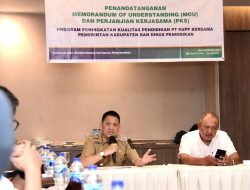 Tingkatkan Kualitas Pendidikan, Pj Bupati Kampar Jalin Kerjasama Dengan PT RAPP