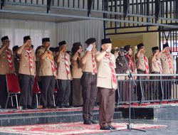 Pj. Bupati Kampar Jadi Pembina Apel Dalam Rangka Hari Pramuka Ke-63
