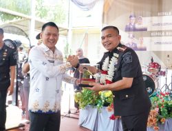 Pisah Sambut Kalapas Kelas II A Bangkinang, Pj Bupati Kampar Harap Tingkatkan Terus Pelayanan Terhadap Warga Binaan 