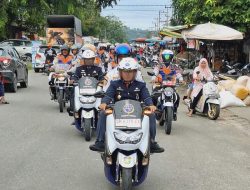 Sebanyak 15 Personil Dishub Kampar Periksa Kendaraan Kelayakan Bermotor di Bangkinang Kota