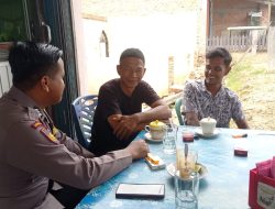 Bhabinkamtibmas Desa Sungai Pinang Gelar Sosialisasi Pilkada Damai dan Cegah Hoax