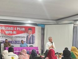 Anggota Komisi II DPR RI Sahidin Gelar Sosialisasi Empat Pilar di Kampar 