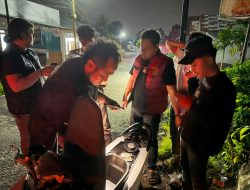 Kasat Narkoba Polres Kampar Bersama Anggota Lakukan Patroli dan Razia di Desa Sipungguk 